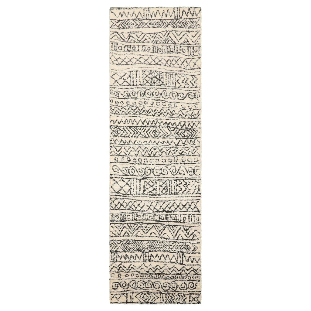 LoomBloom Multi Size Hand Tufted Tribal MorocconMoroccan Wool Oriental Area Rug