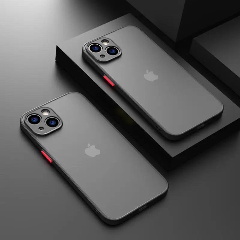 Luxury Silicone Shockproof Matte Phone Case
