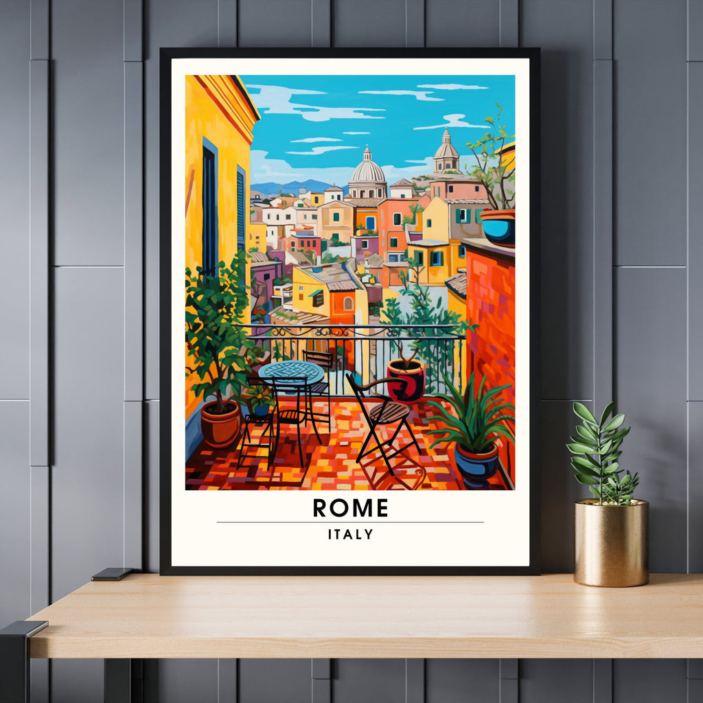 Affiche Rome | impression de voyage Rome  | Impression Rome  | Affiche Italie