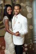 "Maxwell" Ivory Dinner Jacket Shawl (Separates)